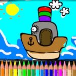 COLORIAGE de BATEAUX en ligne