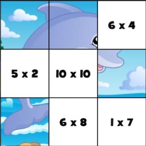 puzzles des tables de multiplication en ligne