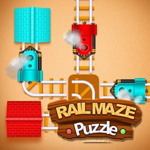 rail maze puzzle jeu