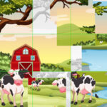 Puzzle d’ANIMAUX DE FERME